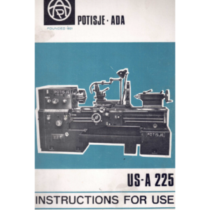 Manuale potisje-ada us-a 225 inglese